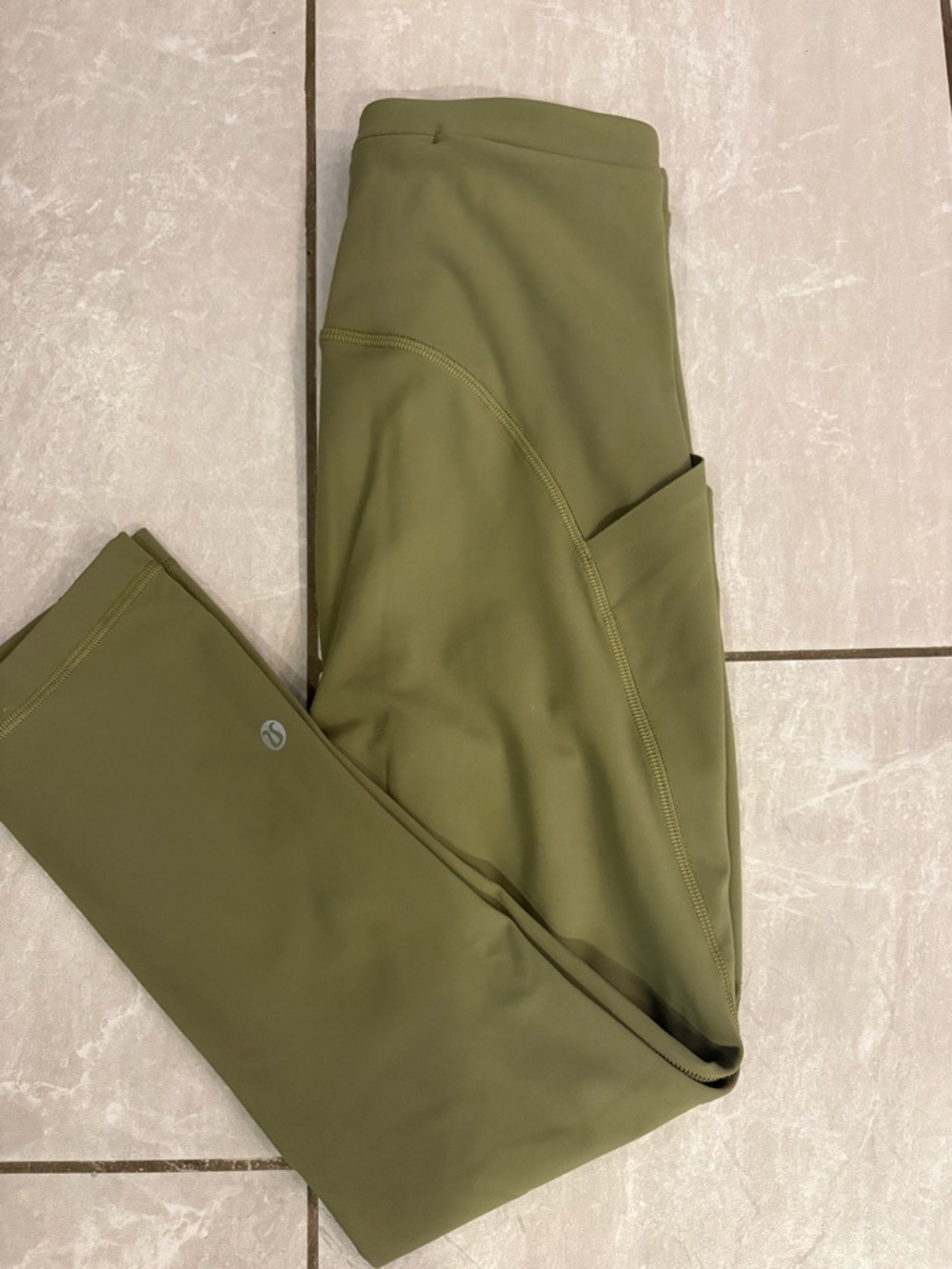 Lululemon Olive Green Leggings - Picture 2 of 9
